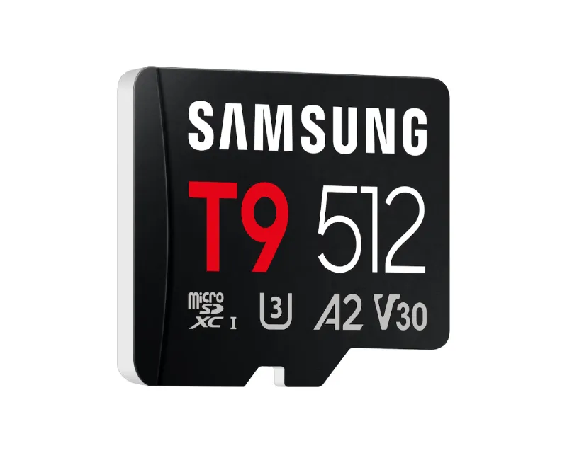 SAMSUNG T9 Memorijska kartica microSDXC UHS-I U3 V30 A2 512GB MB-MH512T Slika 3