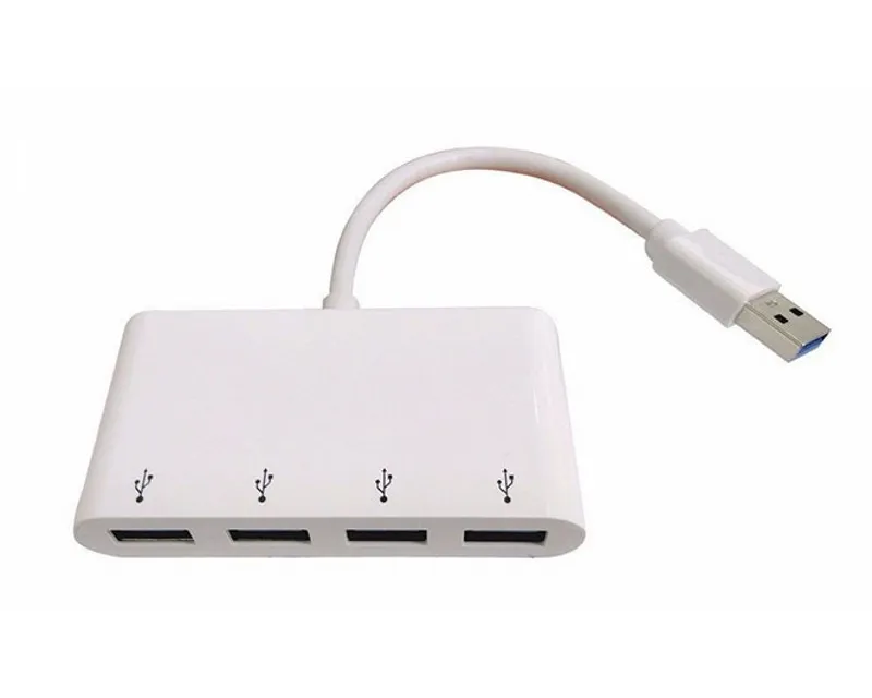 E-GREEN USB 2.0 HUB 4port beli  Slika 1