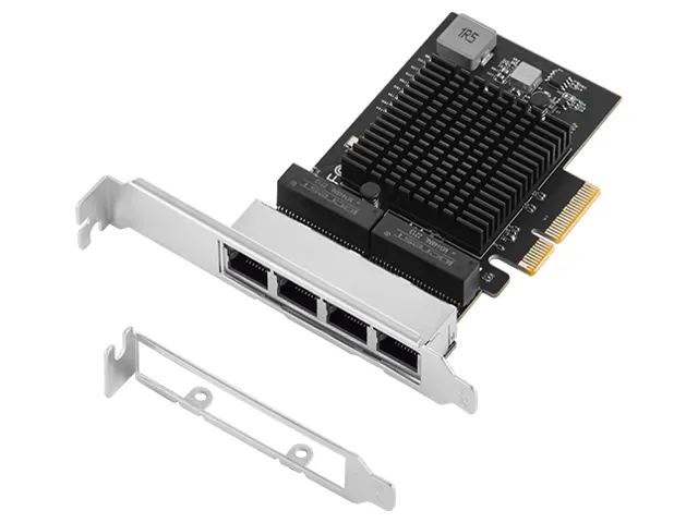 E-GREEN PCI-Express kontroler 4-port 2.5 Gigabit Ethernet (Realtek 8125B)  Slika 1