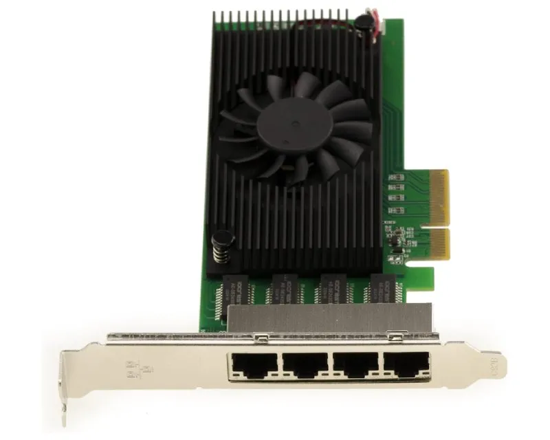 E-GREEN PCI-Express kontroler 4-port 2.5 Gigabit Ethernet (Intel I225)  Slika 2