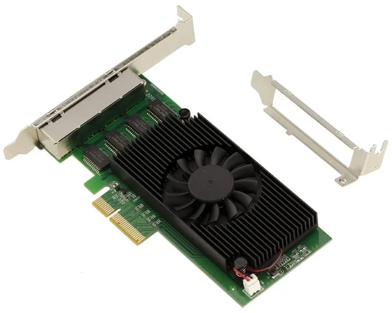 E-GREEN PCI-Express kontroler 4-port 2.5 Gigabit Ethernet (Intel I225)  Slika 3