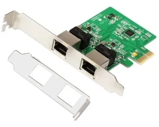 E-GREEN PCI-Express kontroler 2-port Gigabit Ethernet  Slika 1