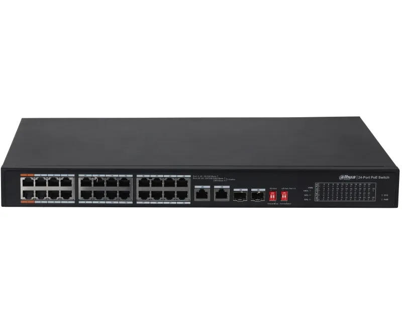 DAHUA PFS3226-24ET-240 24port Unmanaged PoE switch  Slika 2