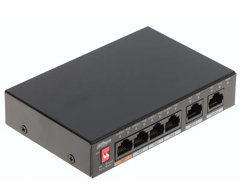 DAHUA PFS3006-4ET-60-V2 4port PoE switch  Slika 1