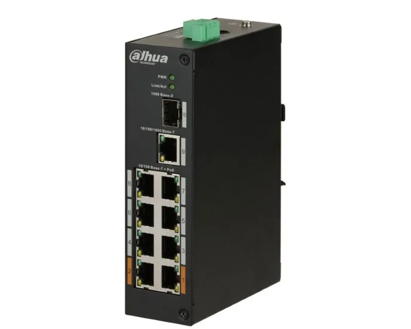 DAHUA PFS3110-8ET-96-V2 8port Unmanaged PoE switch  Slika 1