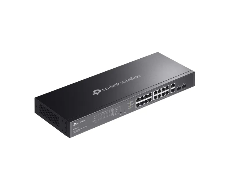TP-LINK ES220GMP(UN) Omada 20-Port Gigabit Easy upravljivi Switch sa16-Port PoE+  Slika 3