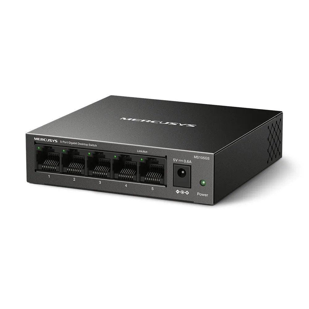 MERCUSYS MS105GS(UN) 5-Port Gigabit Desktop Switch Slika 2