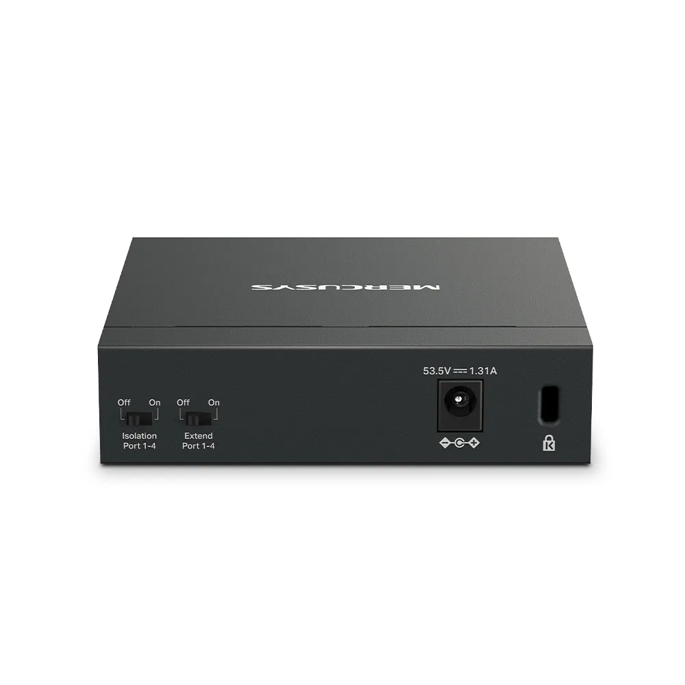 MERCUSYS MS105GP(UN) 5-Port Gigabit Desktop Switch with 4- Port PoE+  Slika 3