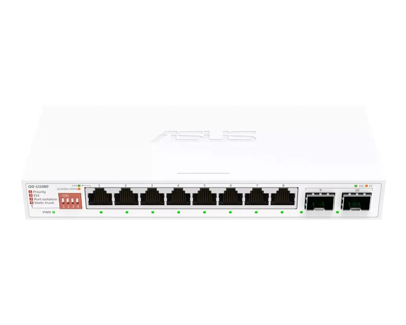 ASUS QG-U1080 8-port + 2-port 10G switch beli  Slika 2