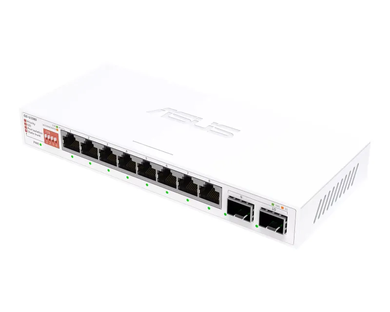 ASUS QG-U1080 8-port + 2-port 10G switch beli  Slika 3
