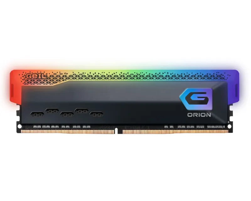GEIL DIMM DDR4 8GB 3200MHz Orion RGB Grey GAOSG48GB3200C16BSC Slika 1