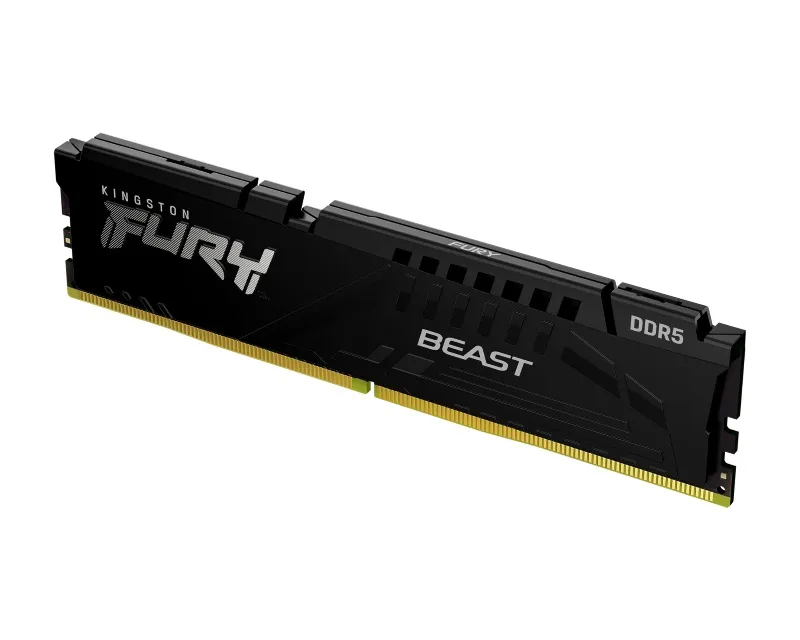 KINGSTON DIMM DDR5 32GB 5200MT/s KF552C40BB-32 Fury Beast Black XMP Slika 2