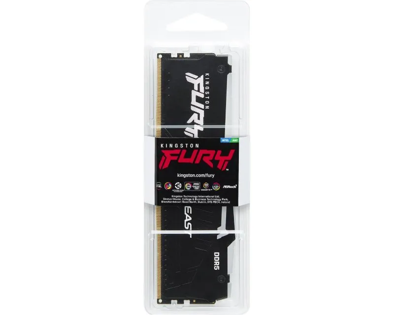 KINGSTON DIMM DDR5 16GB 5200MT/s KF552C40BBA-16 Fury Beast RGB XMP  Slika 5