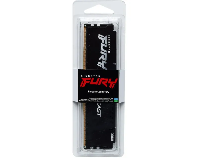 KINGSTON DIMM DDR5 16GB 5600MT/s KF556C36BBE-16 Fury Beast Black EXPO Slika 3