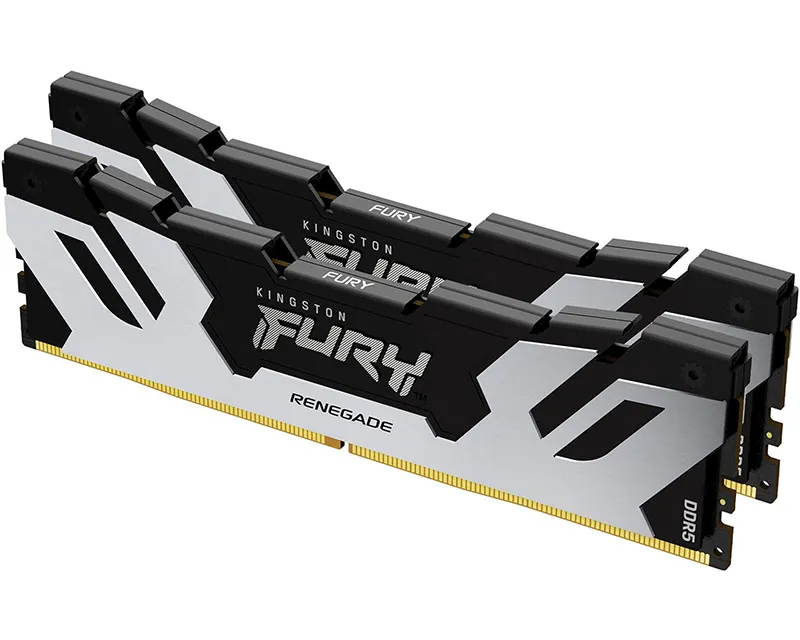 KINGSTON DIMM DDR5 32GB (2x16GB kit) 7200MT/s KF572C38RSK2-32 FURY Renegade Silver XMP  Slika 2
