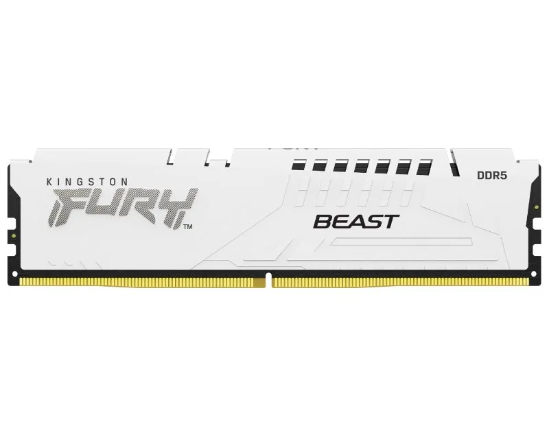 KINGSTON DIMM DDR5 64GB (2x32GB kit) 6000MT/s KF560C36BWEK2-64 FURY Beast White EXPO  Slika 2