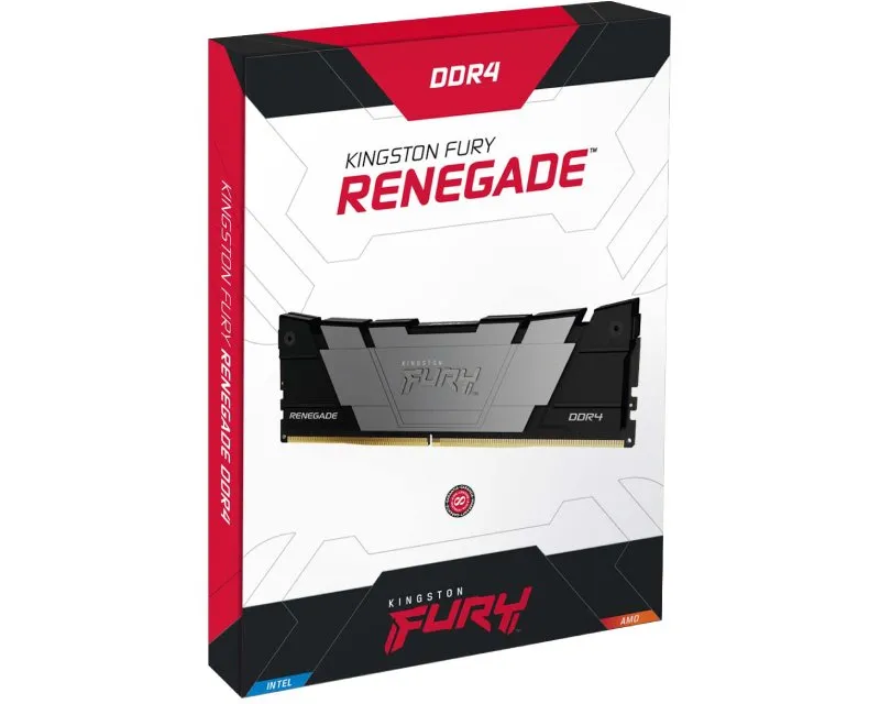 KINGSTON DIMM DDR4 64GB (2x32GB kit) 3200MT/s KF432C16RB2K2/64 Fury Renegade Black XMP  Slika 3