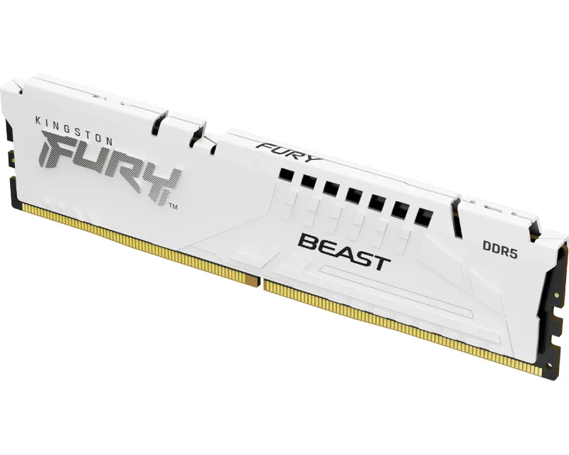 KINGSTON DIMM DDR5 16GB 5200MT/s KF552C40BW-16 Fury Beast White XMP - Slika 2