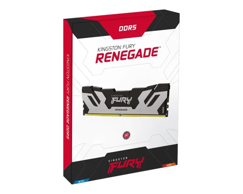 KINGSTON DIMM DDR5 24GB 6400MT/s KF564C32RS-24 FURY Renegade Silver XMP - Slika 3