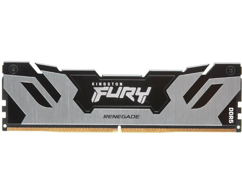 KINGSTON DIMM DDR5 24GB 6400MT/s KF564C32RS-24 FURY Renegade Silver XMP - Slika 1