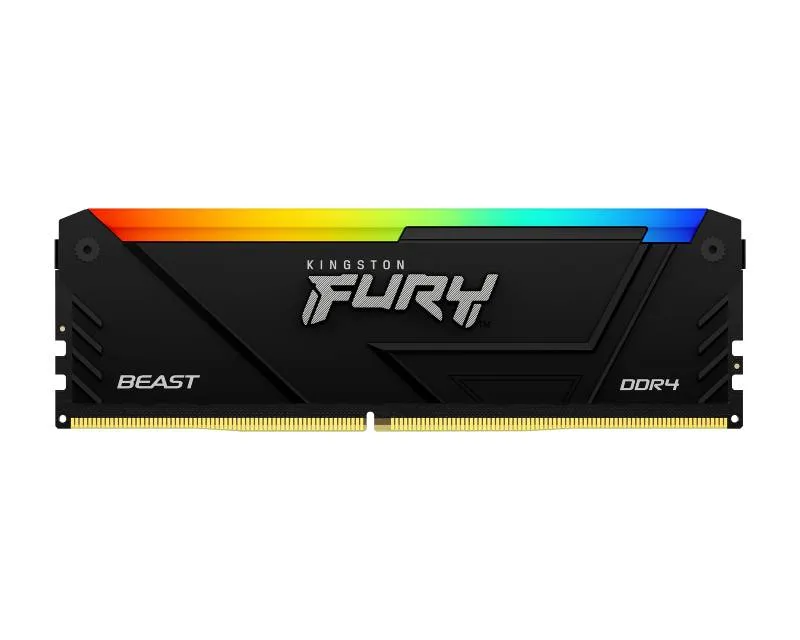 KINGSTON DIMM DDR4 8GB 3200MT/s KF432C16BB2A/8 Fury Beast RGB Black 