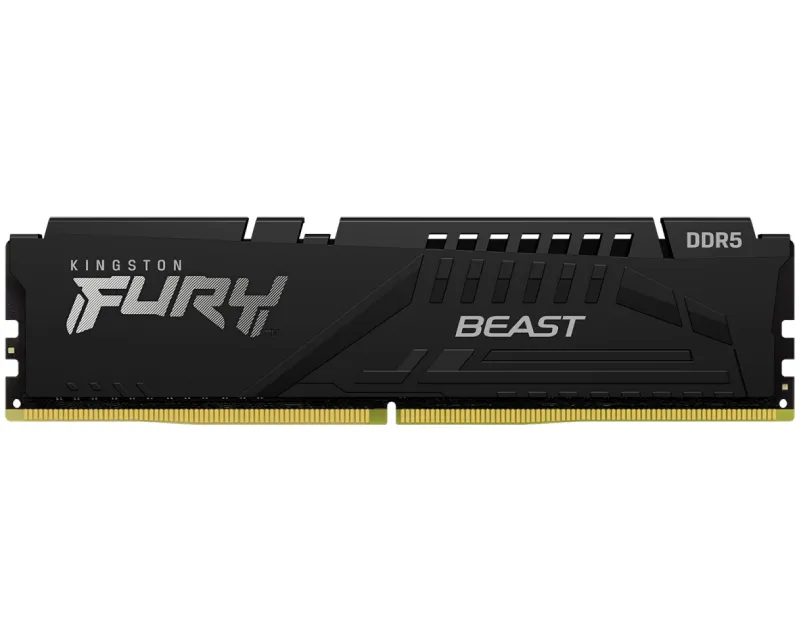 KINGSTON DIMM DDR5 32GB 6400MT/s KF564C32BB-32 FURY Beast Black XMP  Slika 1