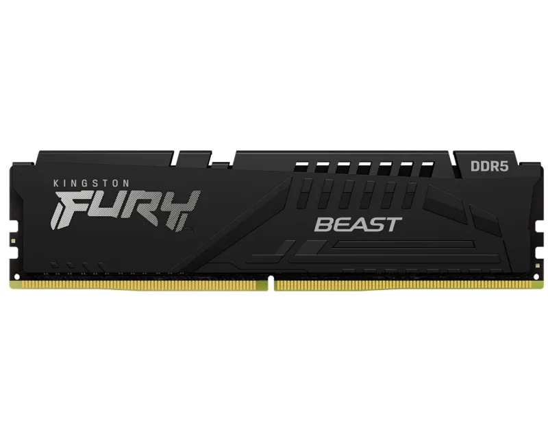 KINGSTON DIMM DDR5 16GB 6400MT/s KF564C32BB-16 FURY Beast Black XMP  Slika 1