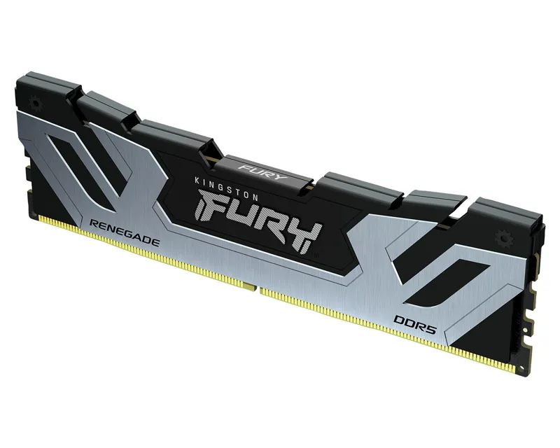 KINGSTON CUDIMM DDR5 24GB 8400MT/s KF584CU40RS-24 FURY Renegade Silver XMP  Slika 2