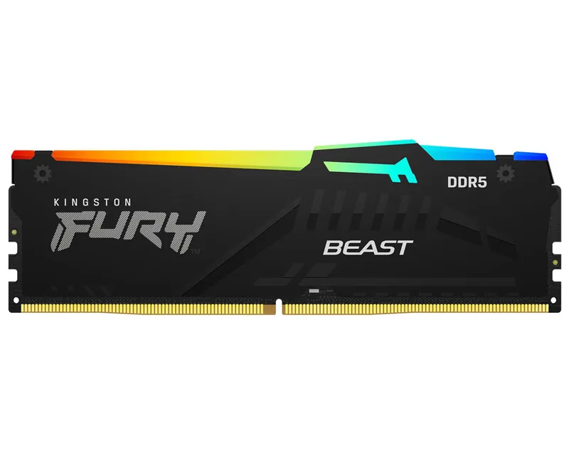 KINGSTON DIMM DDR5 16GB 6000MT/s KF560C30BBA-16 FURY Beast RGB XMP Slika 1