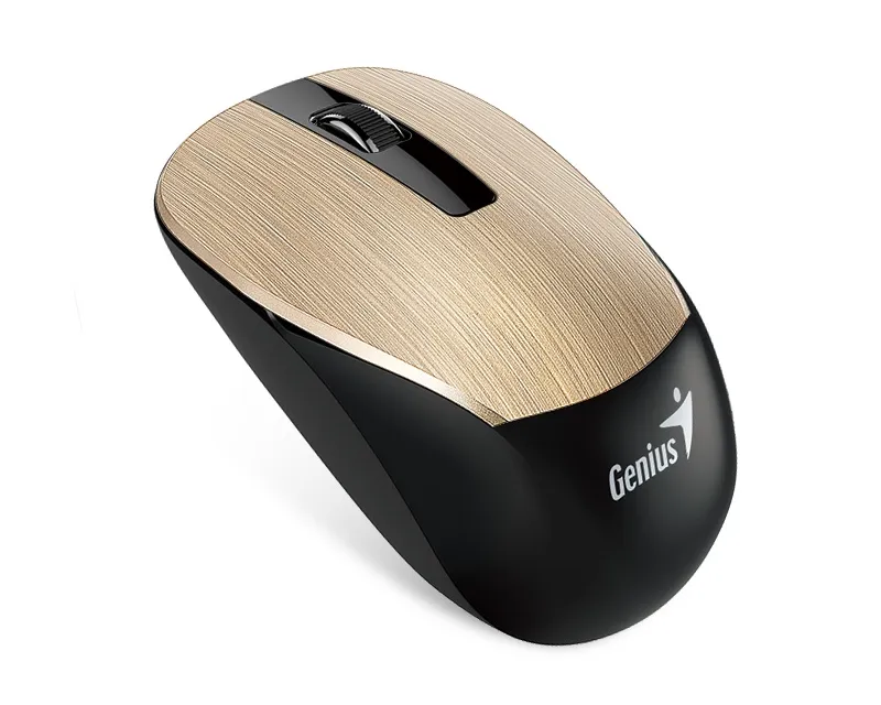 GENIUS NX-7015 Wireless Optical USB crno-zlatni miš Slika 1