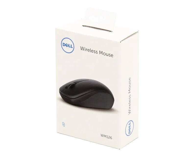 DELL WM126 Wireless Optical crni miš Slika 1