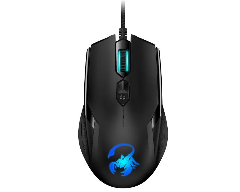 GENIUS Ammox X1-600 USB Optical Gaming crni miš Slika 2