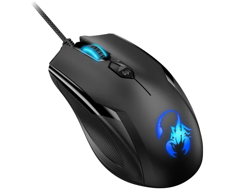 GENIUS Ammox X1-600 USB Optical Gaming crni miš Slika 1