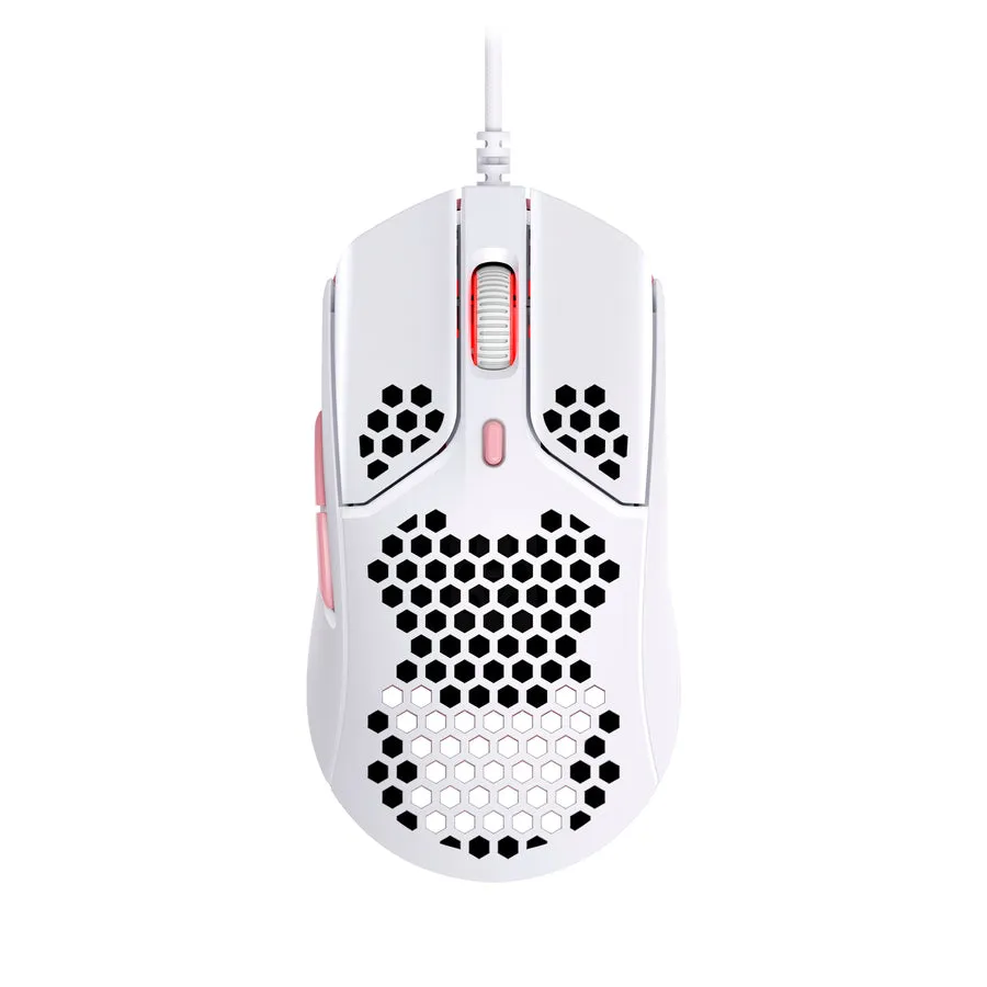 HYPERX Pulsefire Haste HMSH1-A-WT/G Gaming miš belo-roze  - Image 1