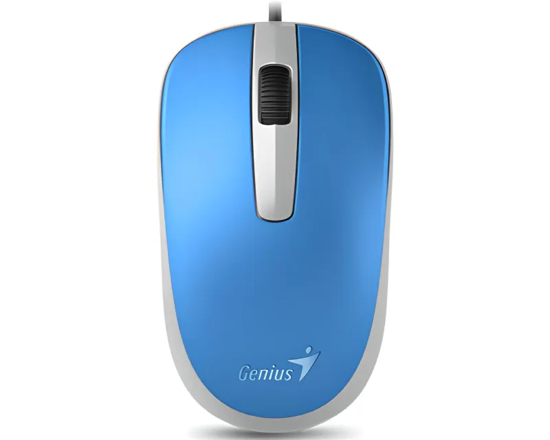 GENIUS DX-120 USB Optical plavi miš  Slika 2