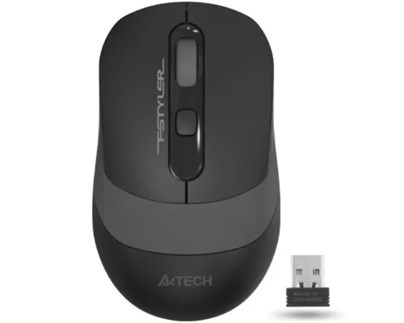 A4 TECH FG10 FSTYLER Wireless USB sivi miš  Slika 1