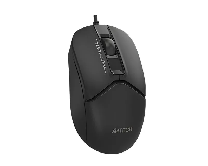 A4 TECH FM12T FSTYLER USB crni miš  - Image 1