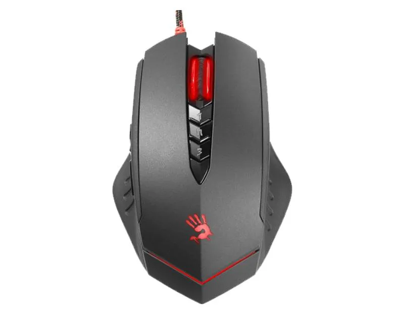 A4 TECH V8M MAX Bloody RGB Gaming Optical USB crni miš  Slika 1