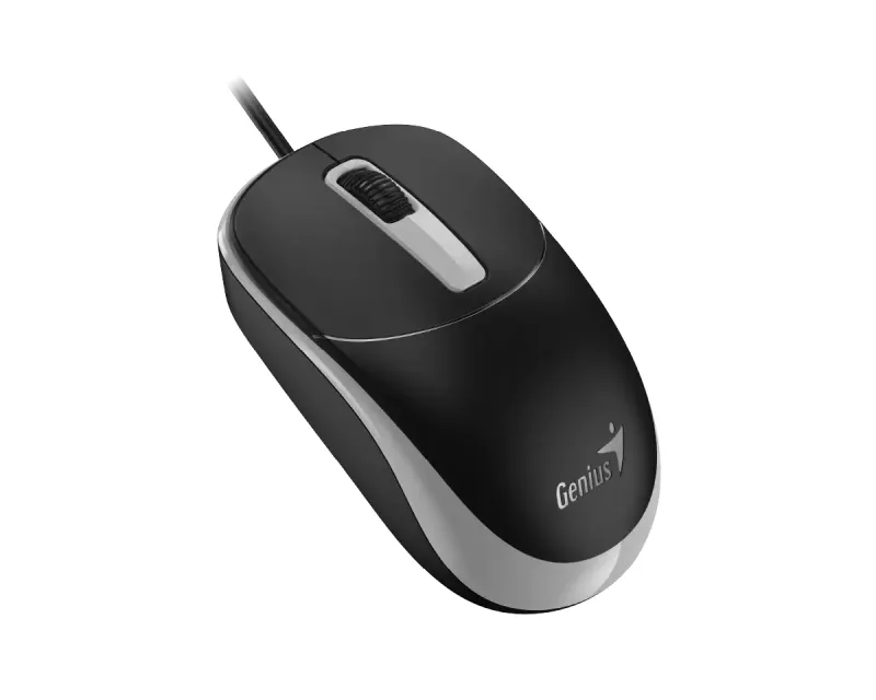 GENIUS DX-123 USB Optical crno-sivi miš Slika 1