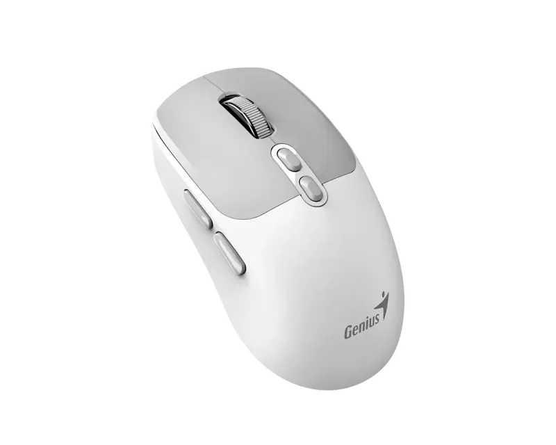 GENIUS NX-8080S BT Wireless Optical USB belo-sivi miš Slika 1