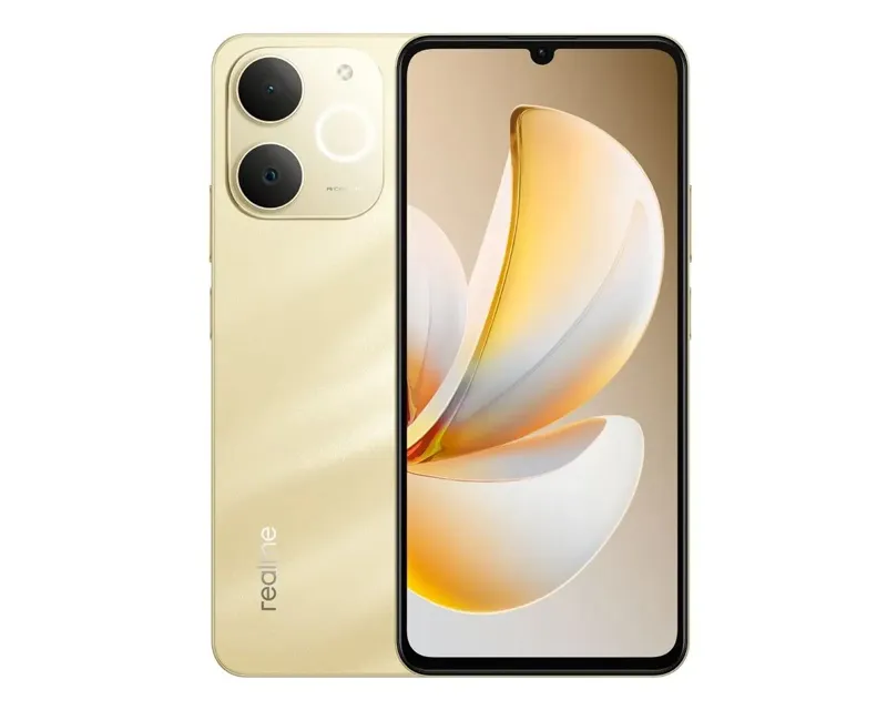 REALME RMX5313 Note 70T 4/256GB Beach Gold mobilni telefon Slika 1