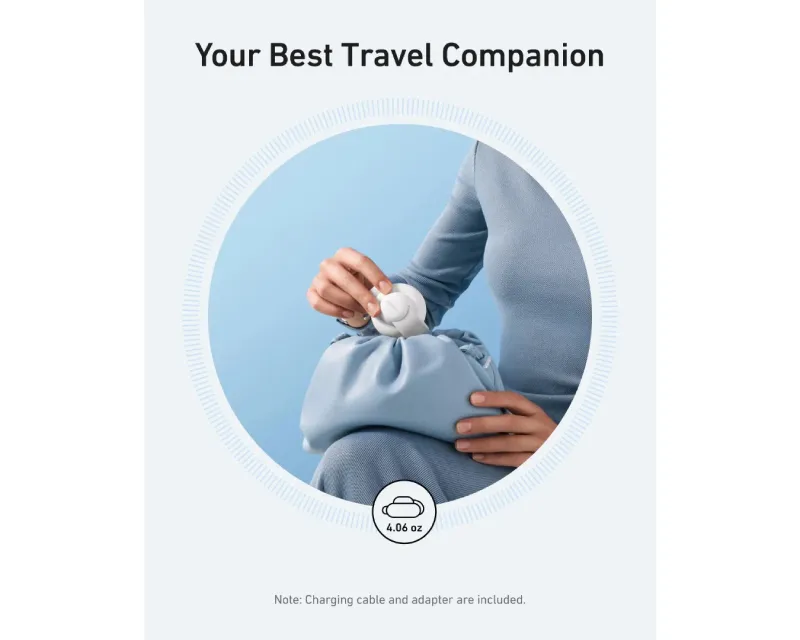 ANKER MagGo Bežični 3u1 sklopivi punjač beli Slika 3