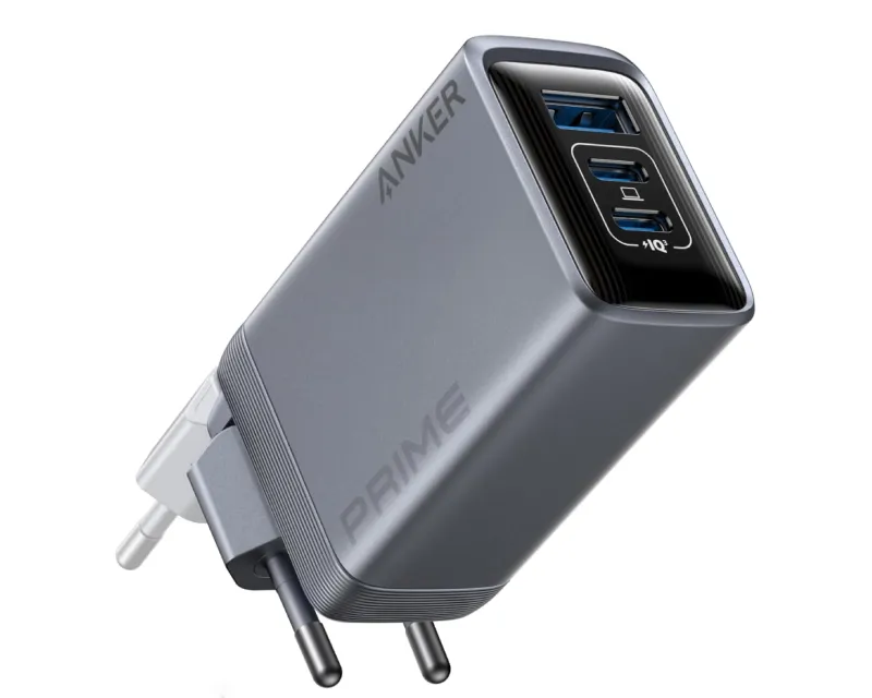 ANKER Prime 100W GaN zidni brzi punjač, 3-porta (2x USB-C i 1x USB-A) srebrni  Slika 2