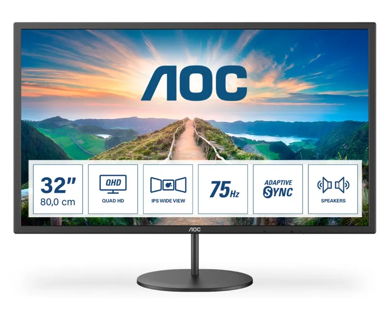 AOC 31.5" Q32V4 IPS LED monitor  Slika 1