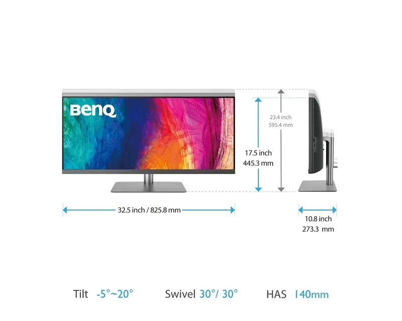 BENQ 34 inča PD3420Q WQHD IPS LED dizajnerski monitor  Slika 9