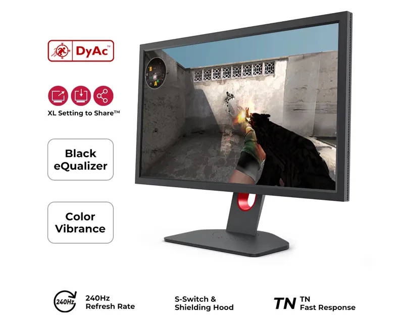 BENQ 27 inča Zowie XL2746K FHD 1920x1080 240 Hz gaming monitor Slika 8