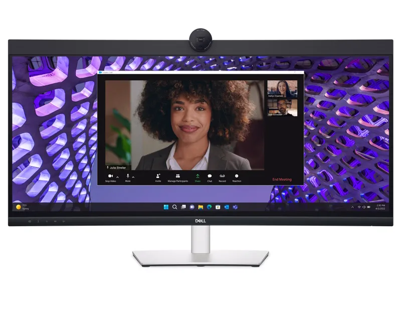 DELL 34 inch P3424WEB WQHD Video konferencijski zakrivljeni IPS monitor  Slika 2