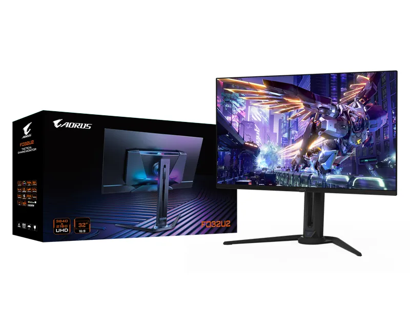 GIGABYTE 31.5 inča AORUS FO32U2 EK OLED UHD Gaming Monitor  Slika 9