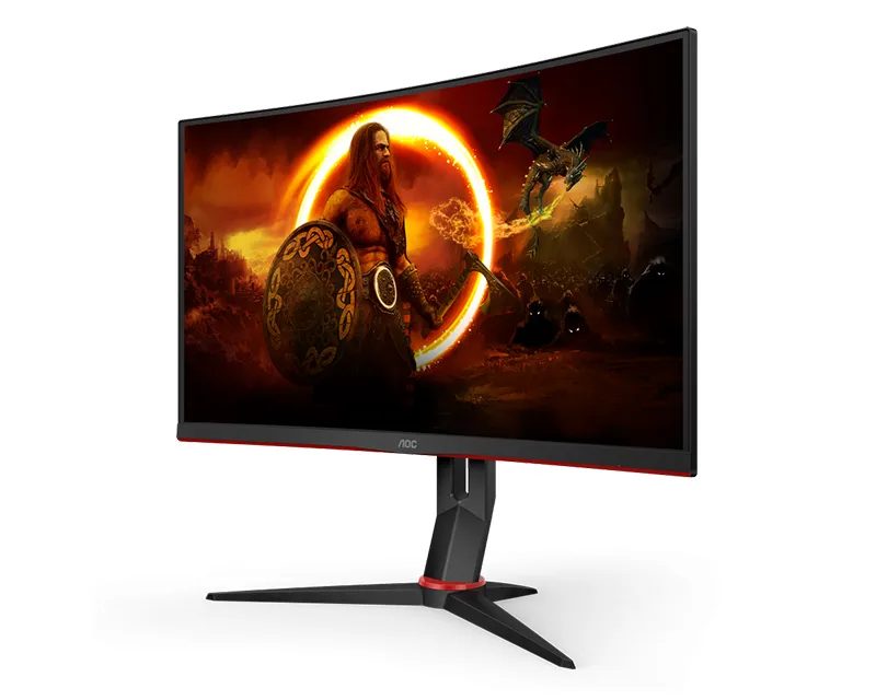 AOC 27 inča CQ27G2S/BK WLED Gaming zakrivljeni monitor Slika 2