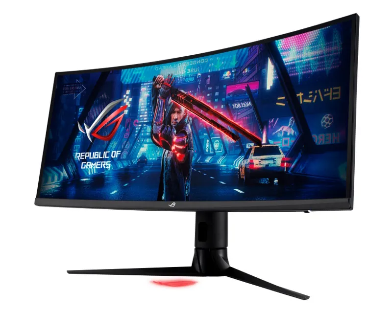 ASUS 34 inča ROG Strix XG349C UWQHD 3440x1440 Fast IPS 180 Hz zakrivljeni gaming monitor  Slika 5
